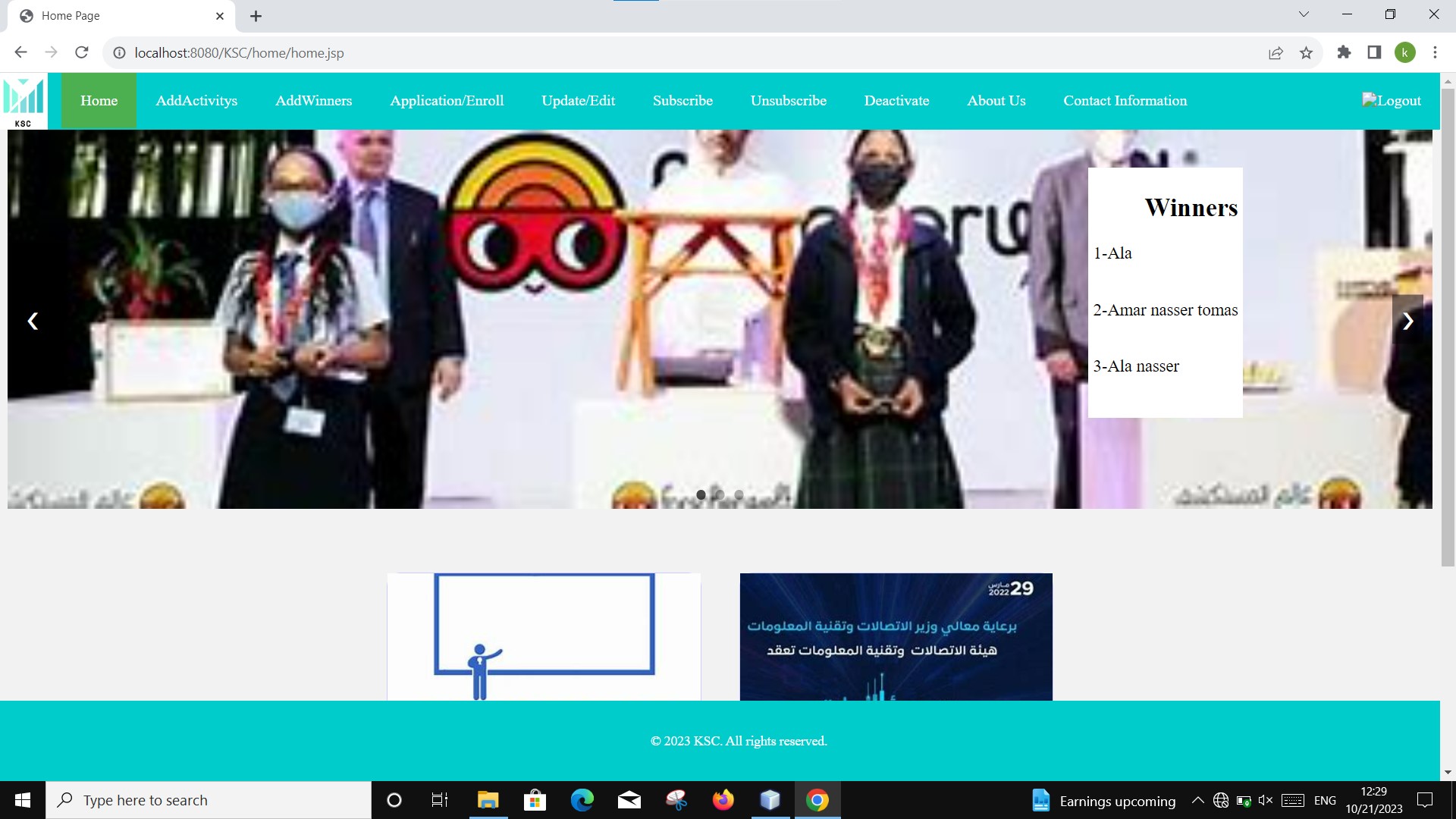 Homepage